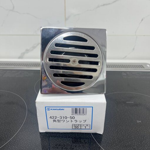Thoát sàn KAKUDAI loại có bẫy chặn [422-310-50] - Ảnh 3