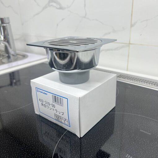 Thoát sàn KAKUDAI loại có bẫy chặn [422-310-50] - Ảnh 2