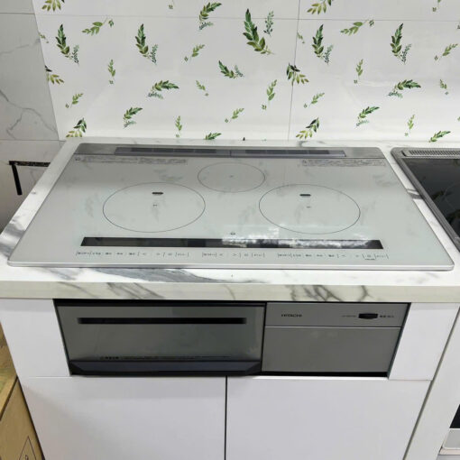 Bếp từ Hitachi HT-M8STWF (màu xám) mặt bếp rộng 75cm - Ảnh 3