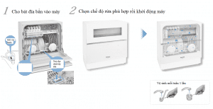 Máy rửa bát Panasonic NP-TZ300 Máy rửa bát Panasonic NP-TZ300