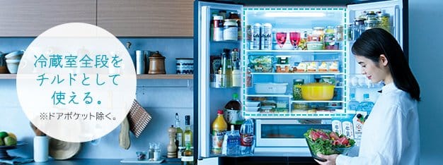 Tủ lạnh nội địa Nhật