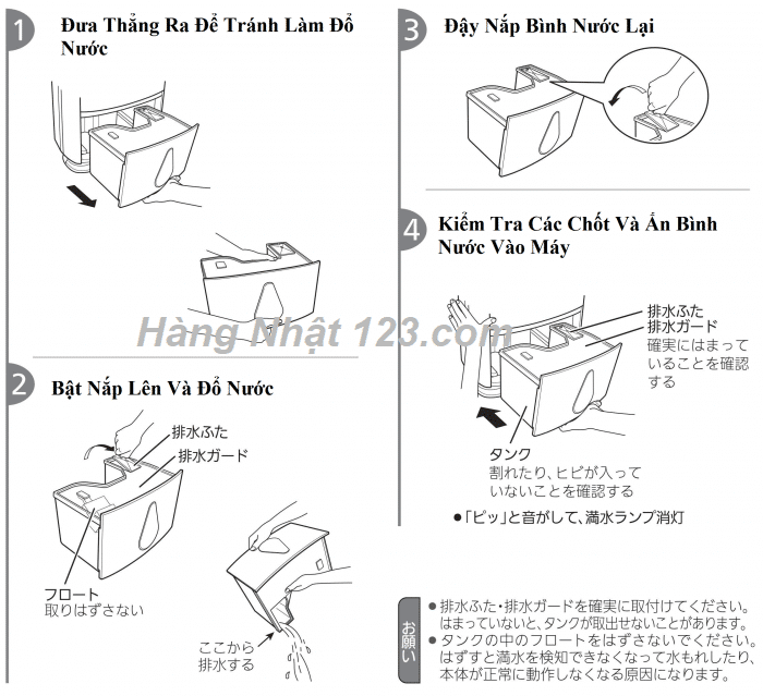 Hướng dẫn sử dụng máy hút ẩm Mitsubishi MJ-180TX