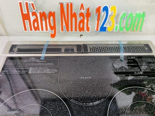 Bếp từ Mitsubishi CS-G321M chức năng hai bếp từ một bếp hồng ngoại và lò nướng