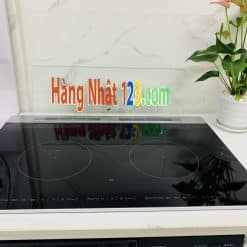Bếp từ Hitachi HT-M8AKTWF-K 3 bếp từ cảm ứng viền mỏng