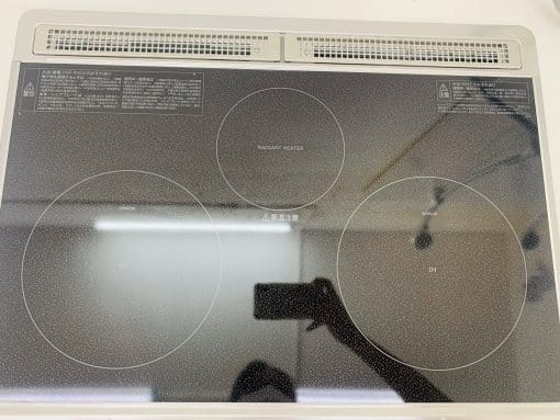 Bếp từ Hitachi HT-M6S (mặt đen lò nướng bạc) size 60cm sản xuất 2022