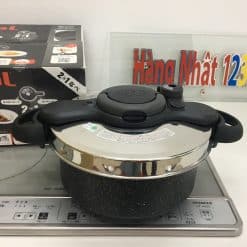 Nồi áp suất T-Fal dung tích 5,2L one touch được tráng lớp Titan chống dính