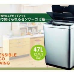 Thùng đựng rác Sensible Eco dung tích 47L tự động mở nắp