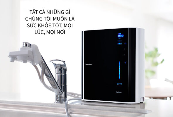 Máy lọc nước ion kiềm Trim Ion Refine