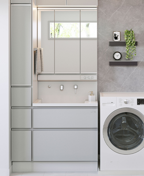 Tủ gương Takara Famille 090HXA-YSW 