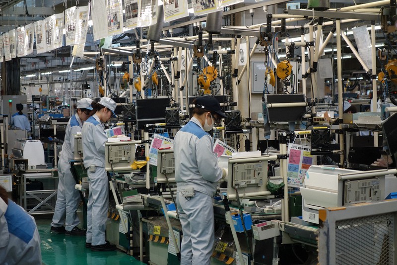 Hình ảnh quy trình sản xuất hàng nội địa Nhật