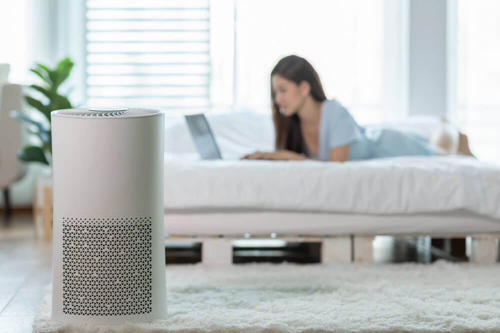 máy lọc không khí nội địa Nhật