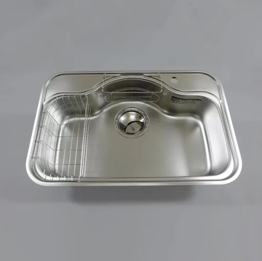 Chậu rửa bát Inox một hố Shigeru FCJ-K FS