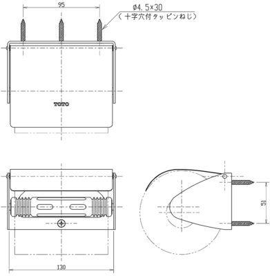 Hộp đựng giấy vệ sinh TOTO YH116