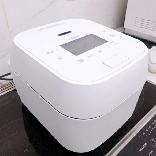 Nồi cơm điện Toshiba RC-10HGW-W (màu trắng) cao tần, áp suất và hút chân không - Ảnh 4