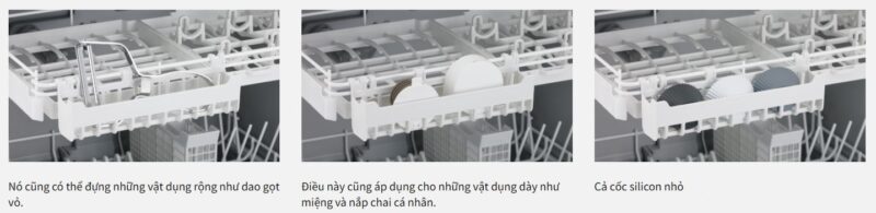 Máy rửa bát Panasonic NP-TH5-W (màu trắng)