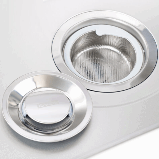Chậu rửa bát 1 hố Konox Tari 8748SR 1 ray trượt - Ảnh 4