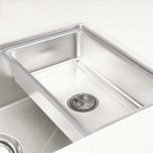 Chậu rửa bát 1 hố Konox Tari 8748SR 1 ray trượt - Ảnh 5
