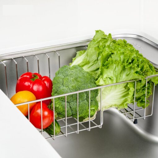 Chậu rửa bát 1 hố Konox Tari 9051SM 1 ray trượt - Ảnh 4